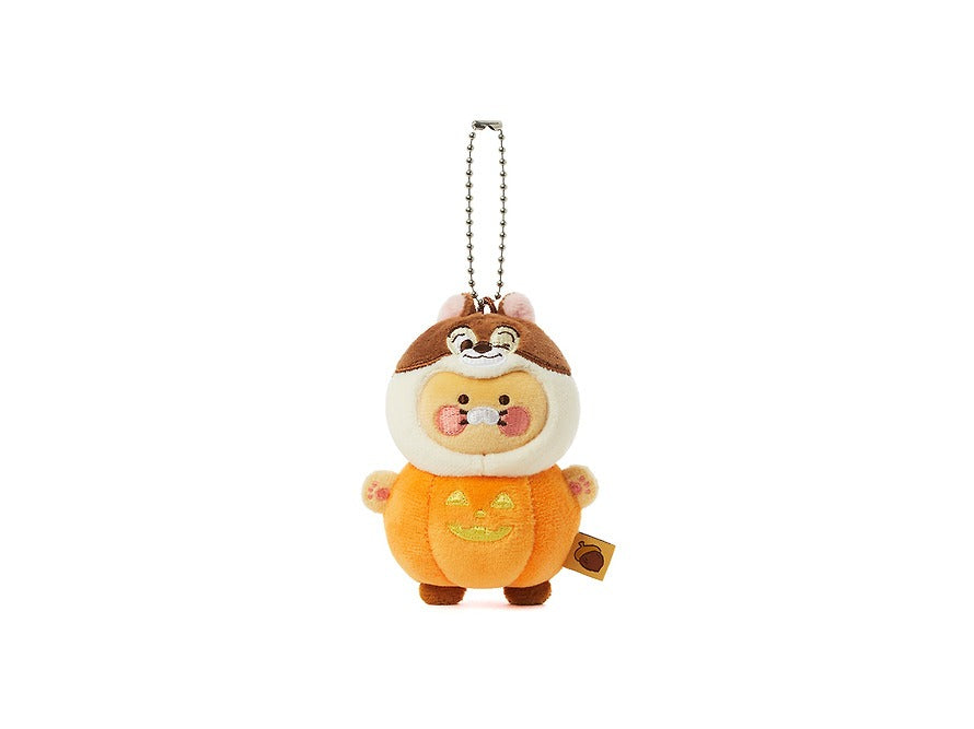 [KAKAO FRIENDS]Chip 'n Dale Friends Pumpkin Plush Keyring