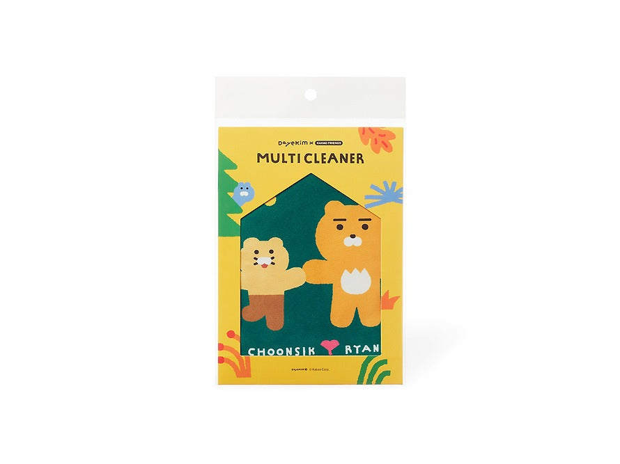 [KAKAO FRIENDS]Multi Microfiber Cleaner Ryan & Chunsik