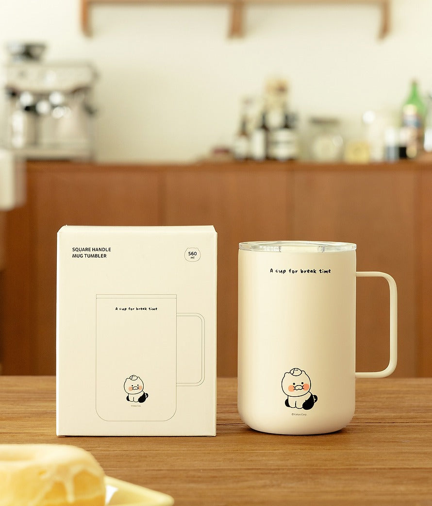[KAKAO FRIENDS]Chunsik Square Handle Mug Tumbler