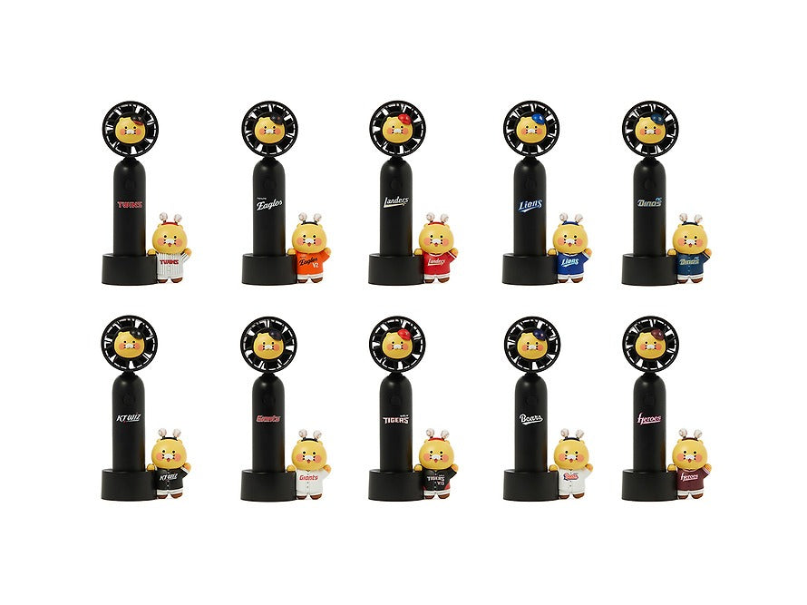 [KAKAO FRIENDS] KBO x Kakao Friends Chunshik Handheld Fan Collection
