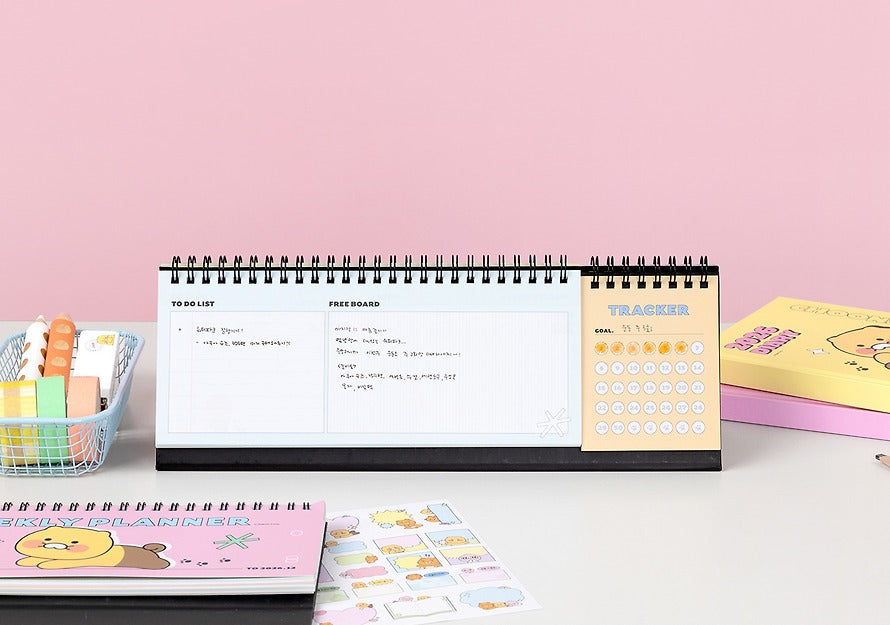 [KAKAO FRIENDS] 2026 Weekly Planner Twin Ring Chunsik