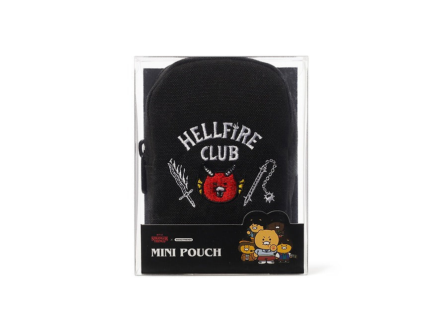 [KAKAO FRIENDS]XStranger Things Hellfire Club Pouch