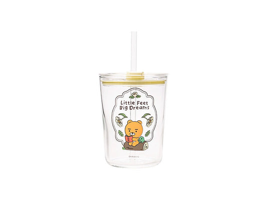 [KAKAO FRIENDS] Glass Tumbler Ryan & Apeach