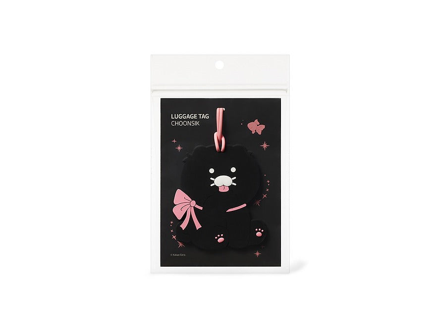 [KAKAO FRIENDS] Black Chun Luggage Name Tag
