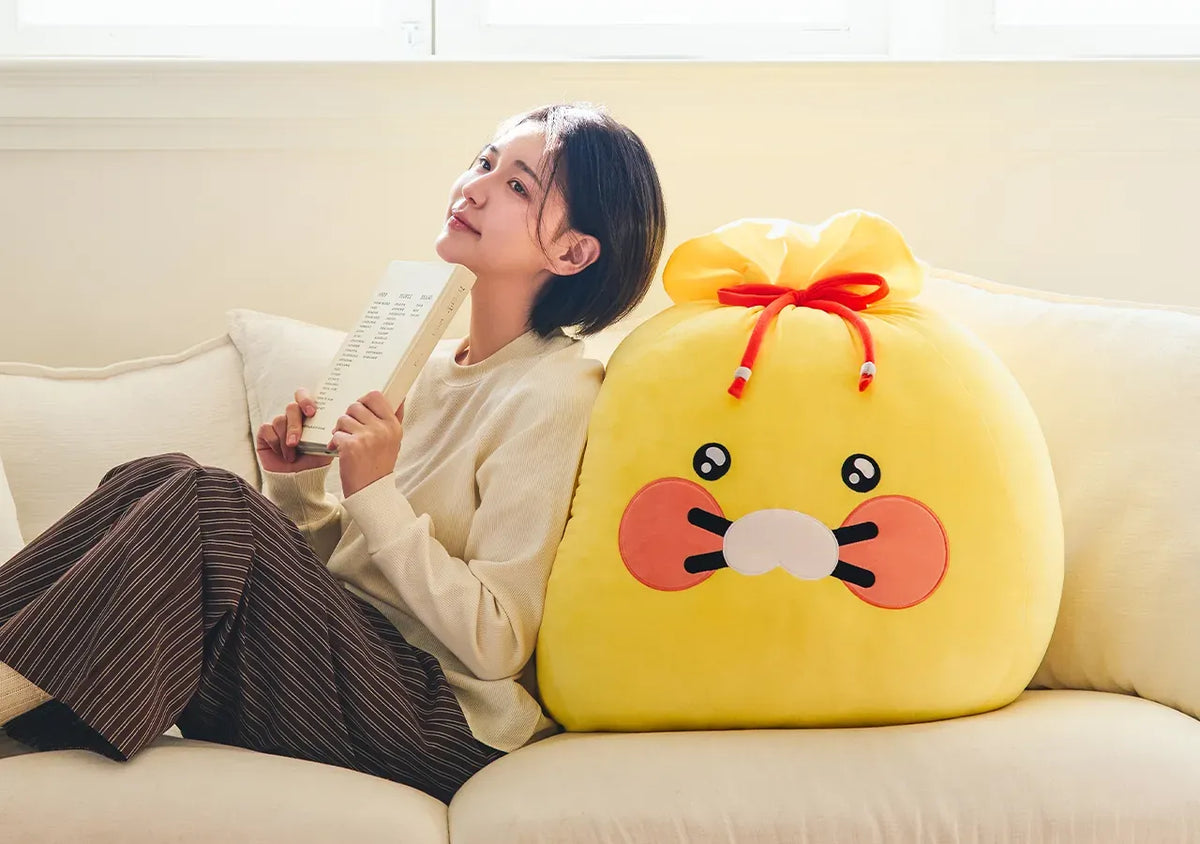 [KAKAO FRIENDS]Chunshik Mega Face Big Plush Pillow