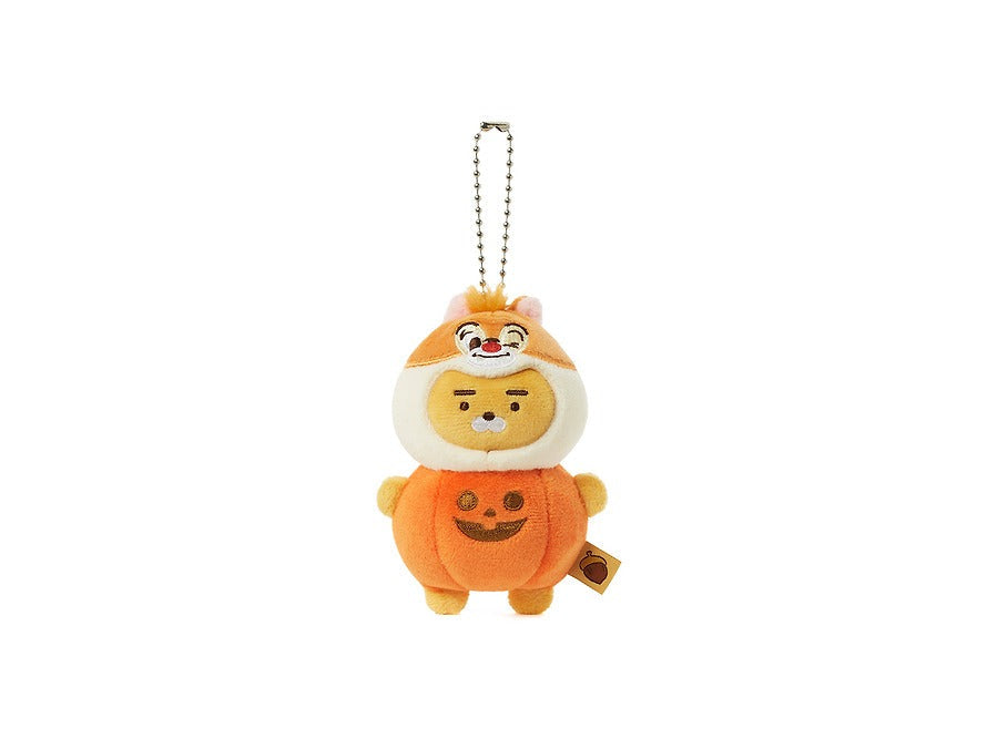 [KAKAO FRIENDS]Chip 'n Dale Friends Pumpkin Plush Keyring