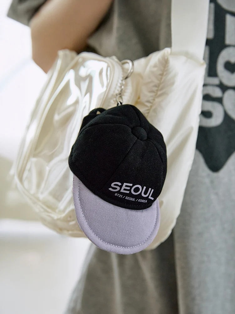[BTS]BT21 TRAVEL Ball Cap Keyring