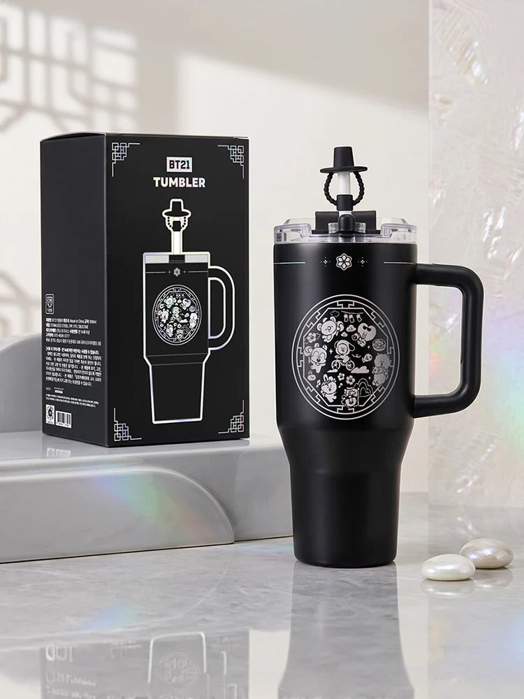 [BTS] BT21 Hologram Tumbler 900ml