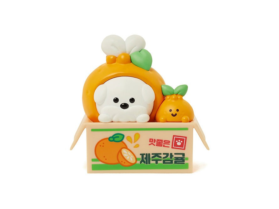 [KAKAO FRIENDS] Jeju Figure Jjoordi 5 Types Full Set