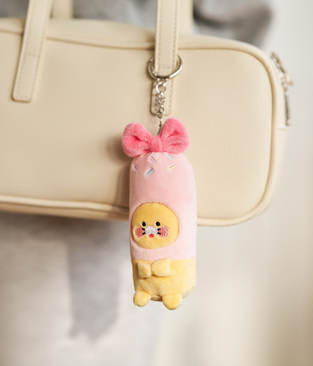 [KAKAO FRIENDS]Pepero Day Couple Keyring Set (Chunsik & Apeach) + Bonus Pepero 2P