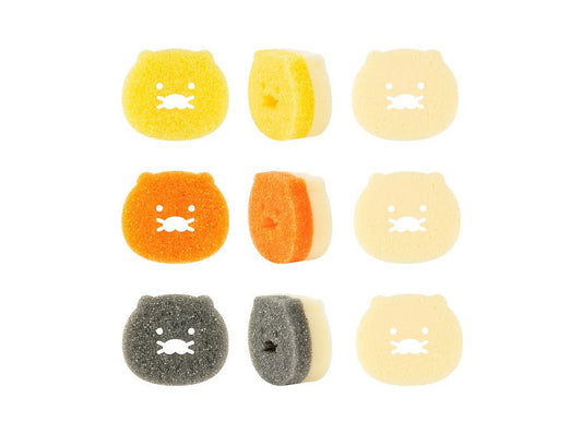 [KAKAO FRIENDS]Chunsik Sponge Scrubber 3P Set