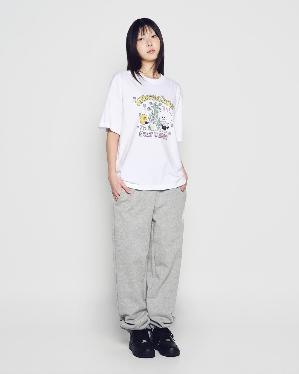 [LINE FRIEND]DAILY LINE FRIENDS SHORT SLEEVE T-SHIRT