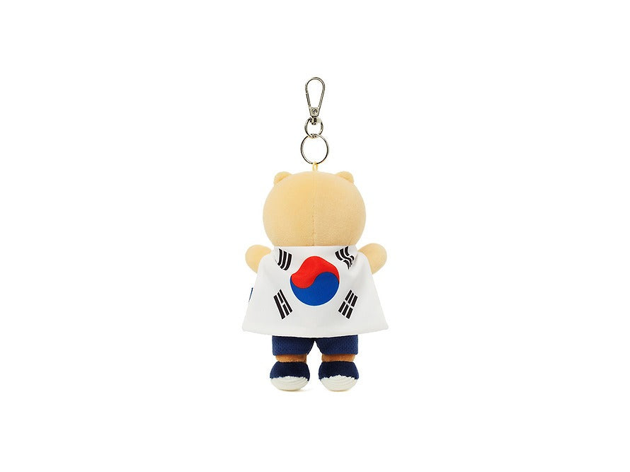 [KAKAO FRIENDS] Kim Yeon-koung X Friends Keyring Plush Chunsik