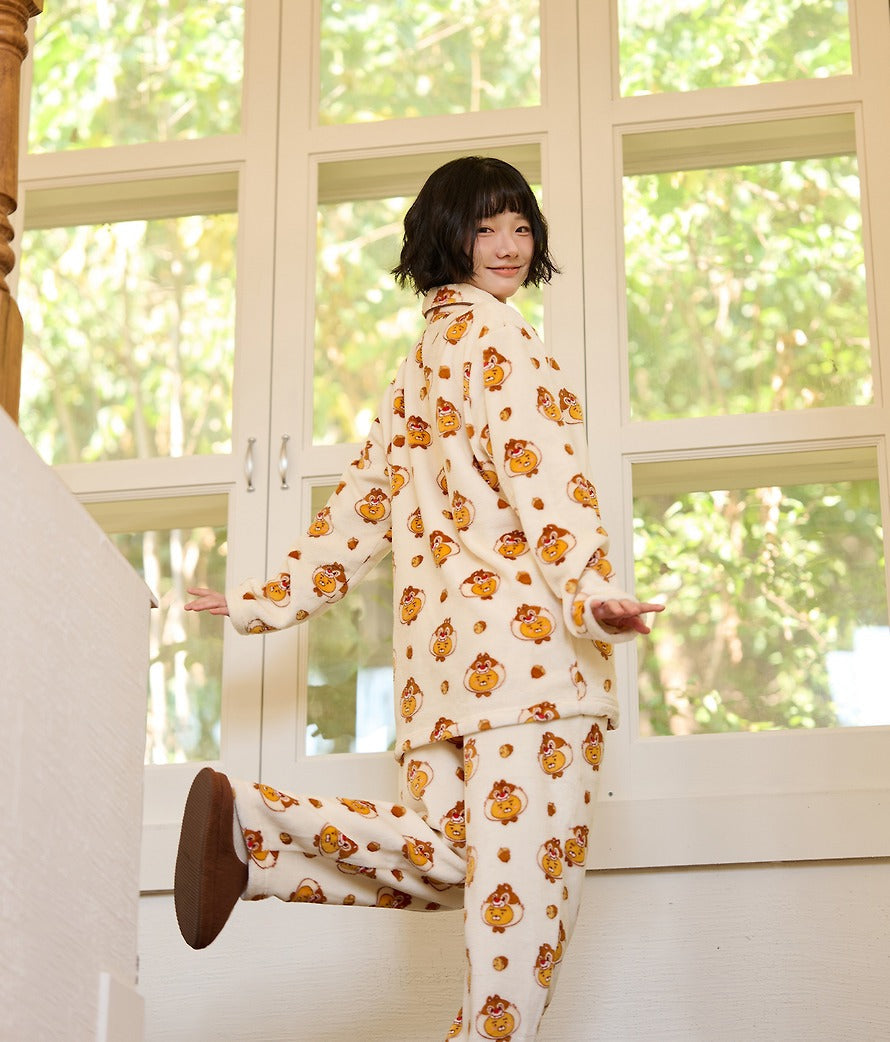 [KAKAO FRIENDS]Disney Chip 'n Dale X Kakao Friends Ryan Women's Sleep Pajama Set