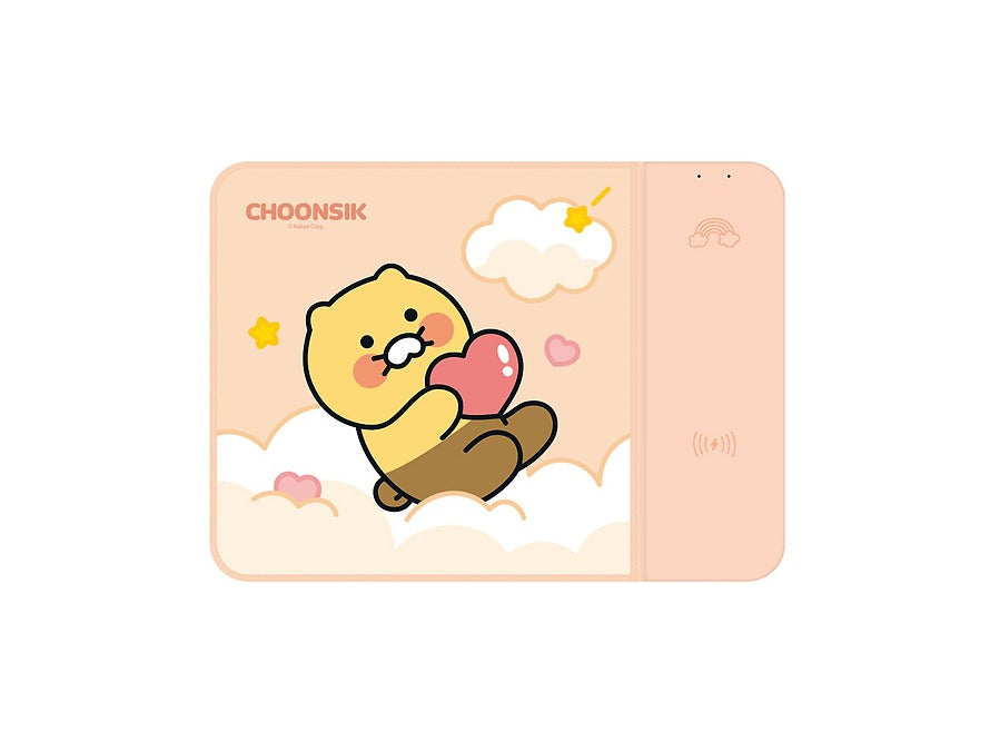[KAKAO FRIENDS] Chunsik Wireless Charging Mouse Pad