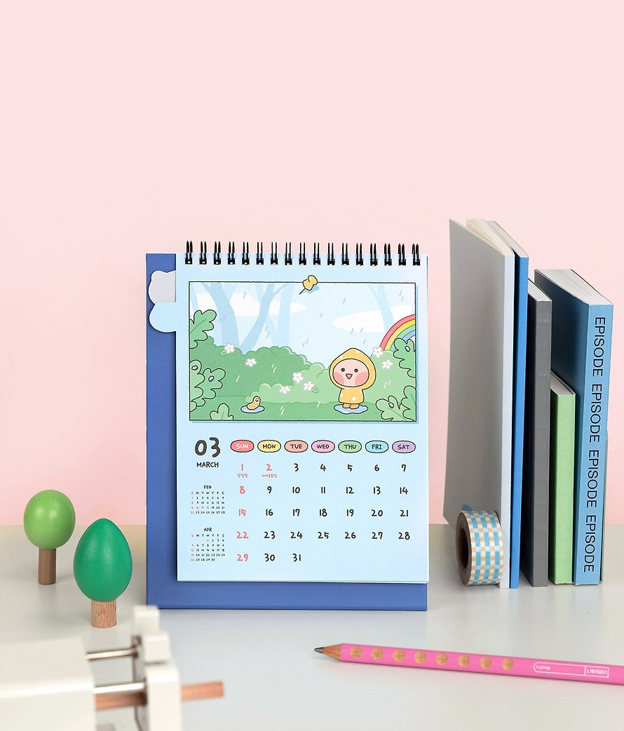 [KAKAO FRIENDS] Every Day 2026 Index Desk Calendar