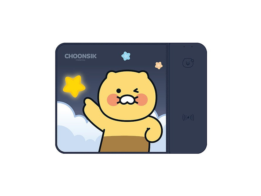 [KAKAO FRIENDS] Chunsik Wireless Charging Mouse Pad