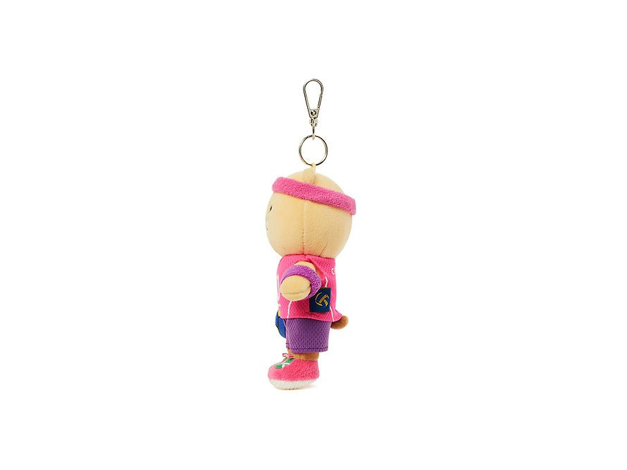 [KAKAO FRIENDS] Kim Yeon-koung X Friends Keyring Plush Chunsik