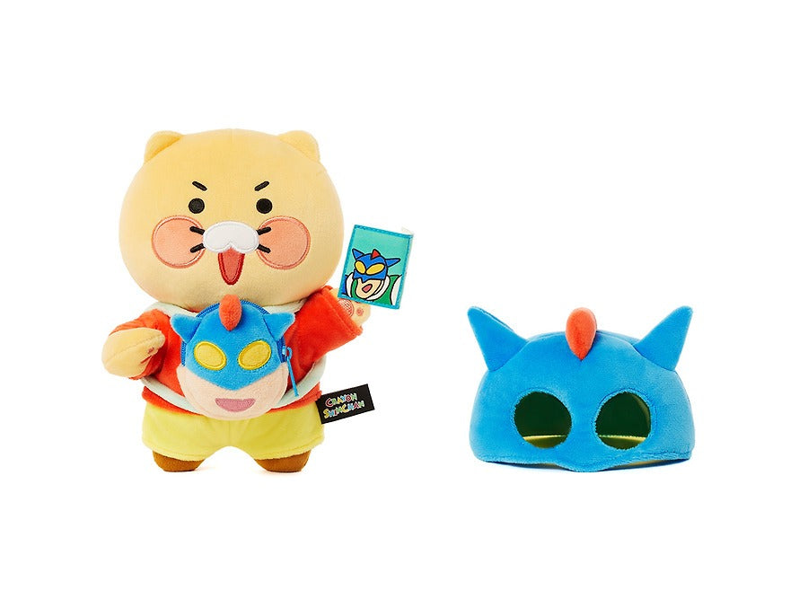 [KAKAO FRIENDS]Crayon Shin-chan x Kakao Friends Chunshik Action Kamen Plush Doll