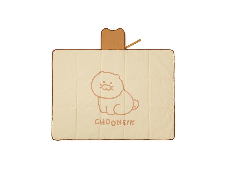 [KAKAO FRIENDS] Bread Foldable Quilted Blanket Chunsik