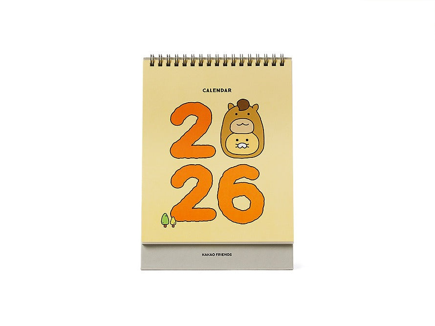 [KAKAO FRIENDS] 2026 Desk Calendar Chunsik