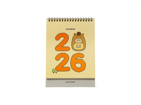 [KAKAO FRIENDS] 2026 Desk Calendar Chunsik