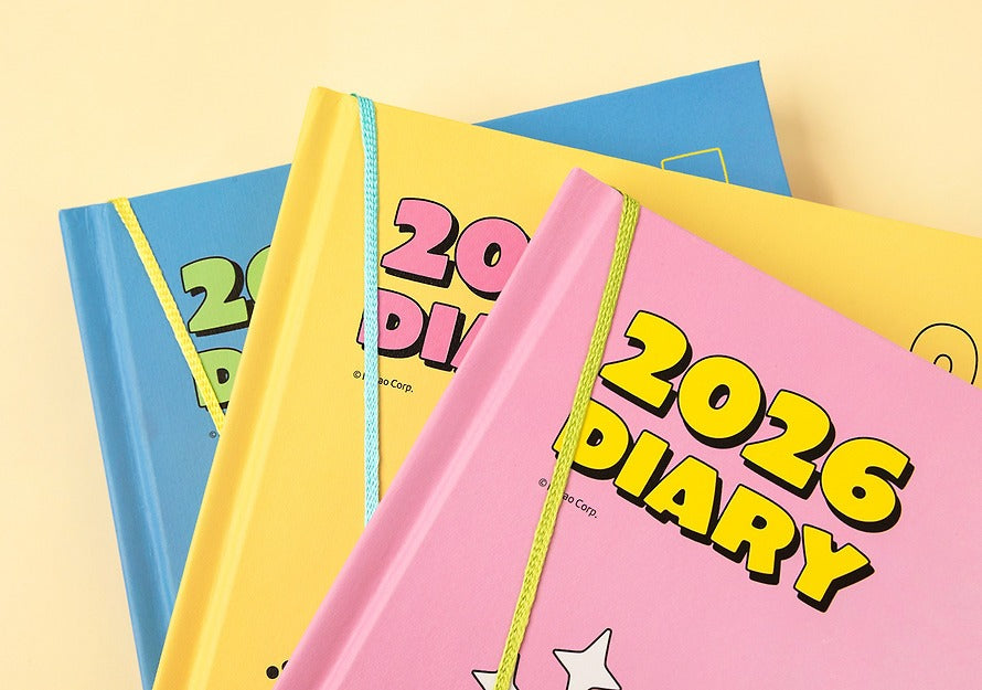 [KAKAO FRIENDS]  2026 Hard Cover Diary Chunsik