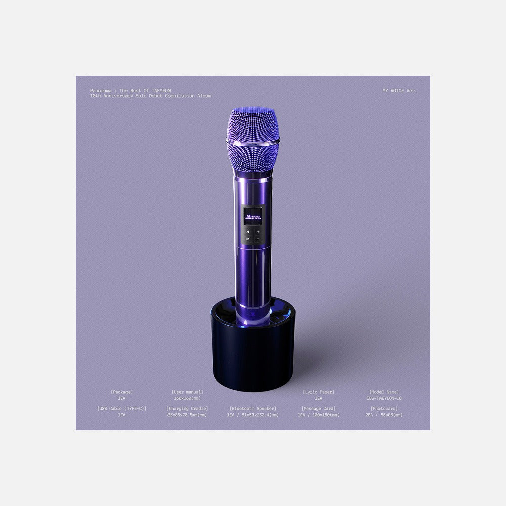 [GIRLS' GENERATION] TAEYEON ˜Panorama : The Best of TAEYEON MY VOICE Ver.