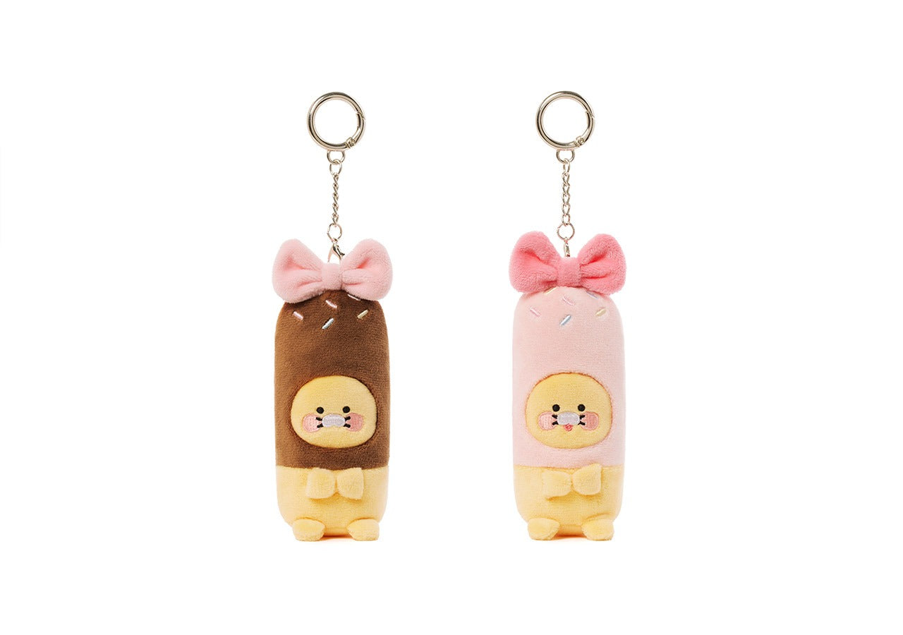 [KAKAO FRIENDS]Pepero Day Couple Keyring Set (Chunsik & Apeach) + Bonus Pepero 2P