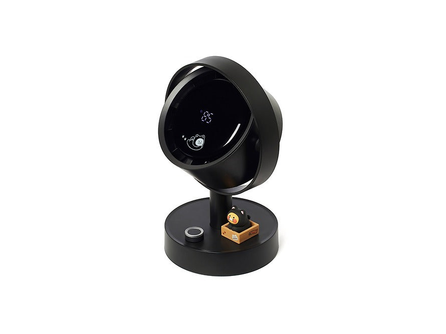 [KAKAO FRIENDS]LED Desk Fan Digital Display Table Fan Chunshik