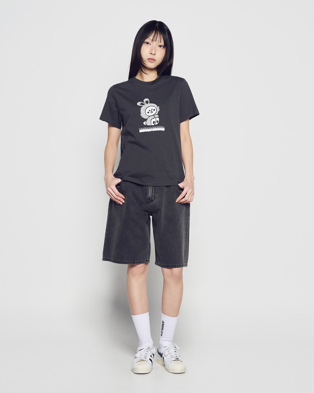 [LINE FRIEND]WOMAN CONY LINE FRIENDS SHORT SLEEVE T-SHIRT