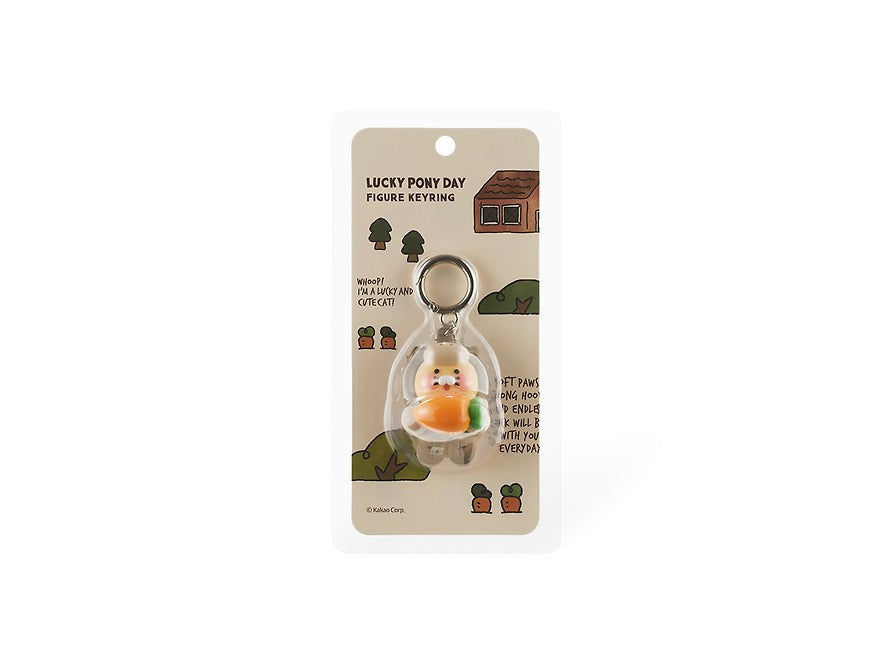 [KAKAO FRIENDS]Chunsik and  Ryan Lucky Pony Day LED Figure Keyring