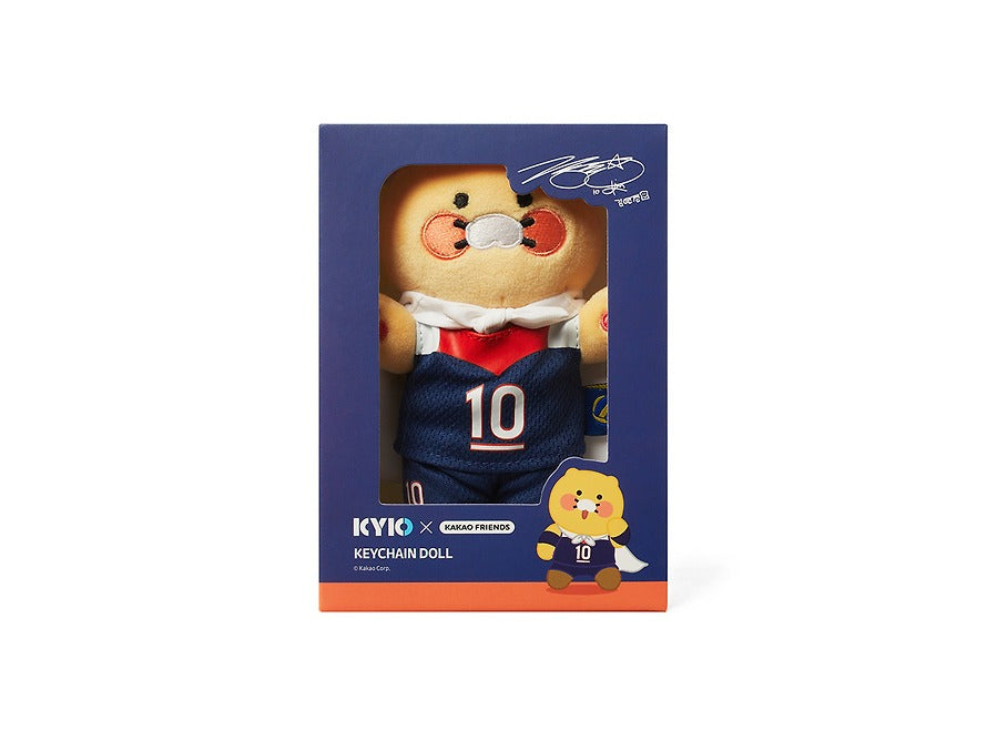 [KAKAO FRIENDS] Kim Yeon-koung X Friends Keyring Plush Chunsik