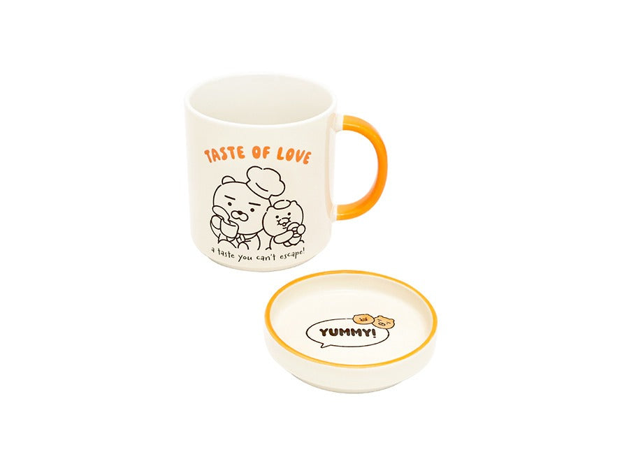 [KAKAO FRIENDS]Ryan and Choonsik Dessert Lid Mug