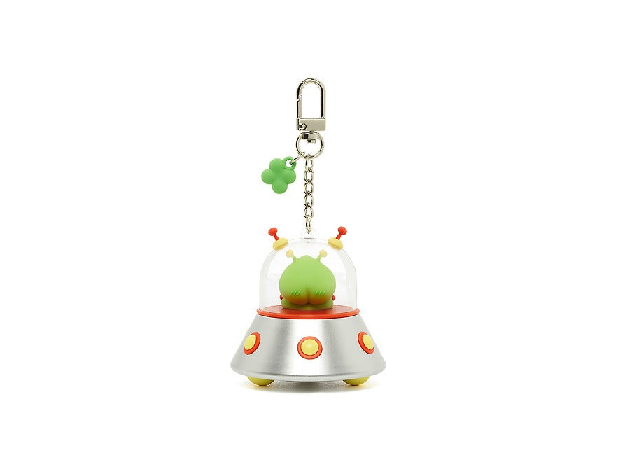 [KAKAO FRIENDS] Lucky Beam Alien UFO Light-Up Keyring
