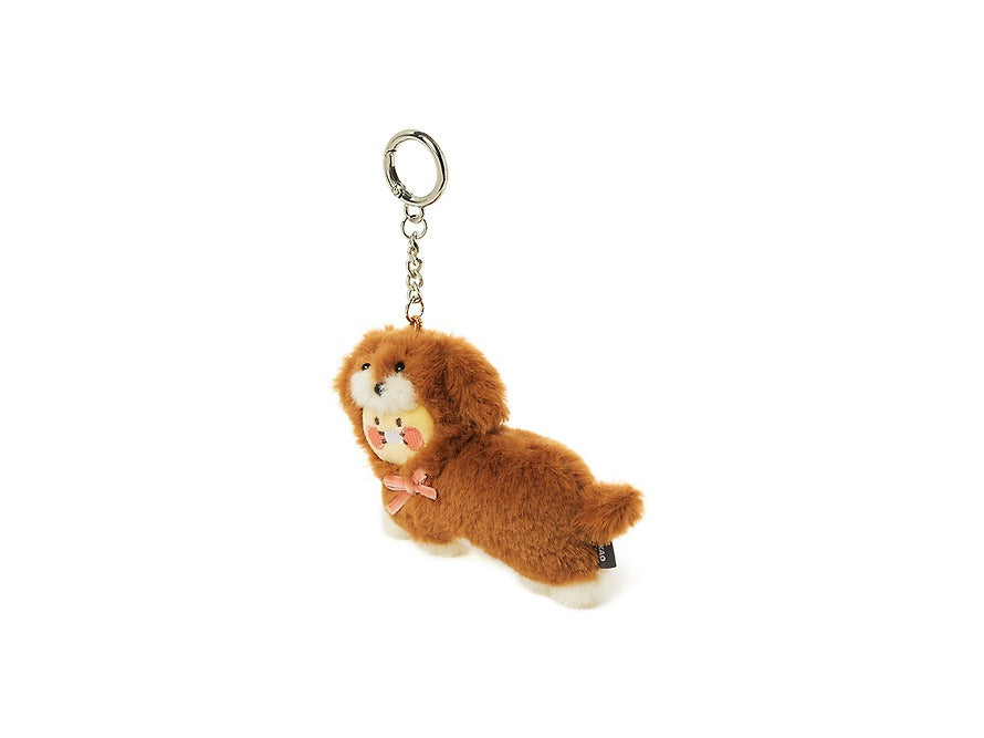 [KAKAO FRIENDS]Chunsik Dachshund Plush Keyring