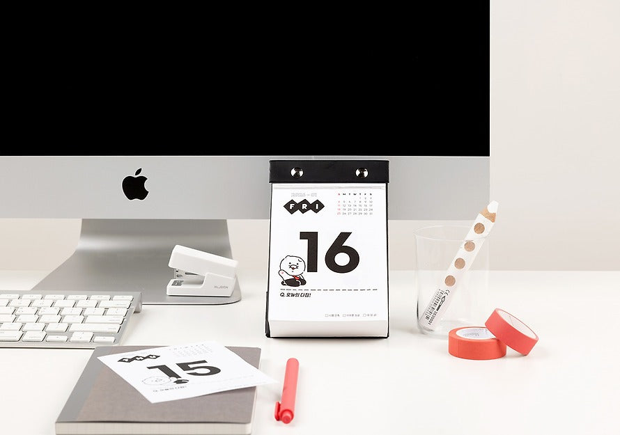 [KAKAO FRIENDS] Life is Hard 2026 Tear-Off Calendar