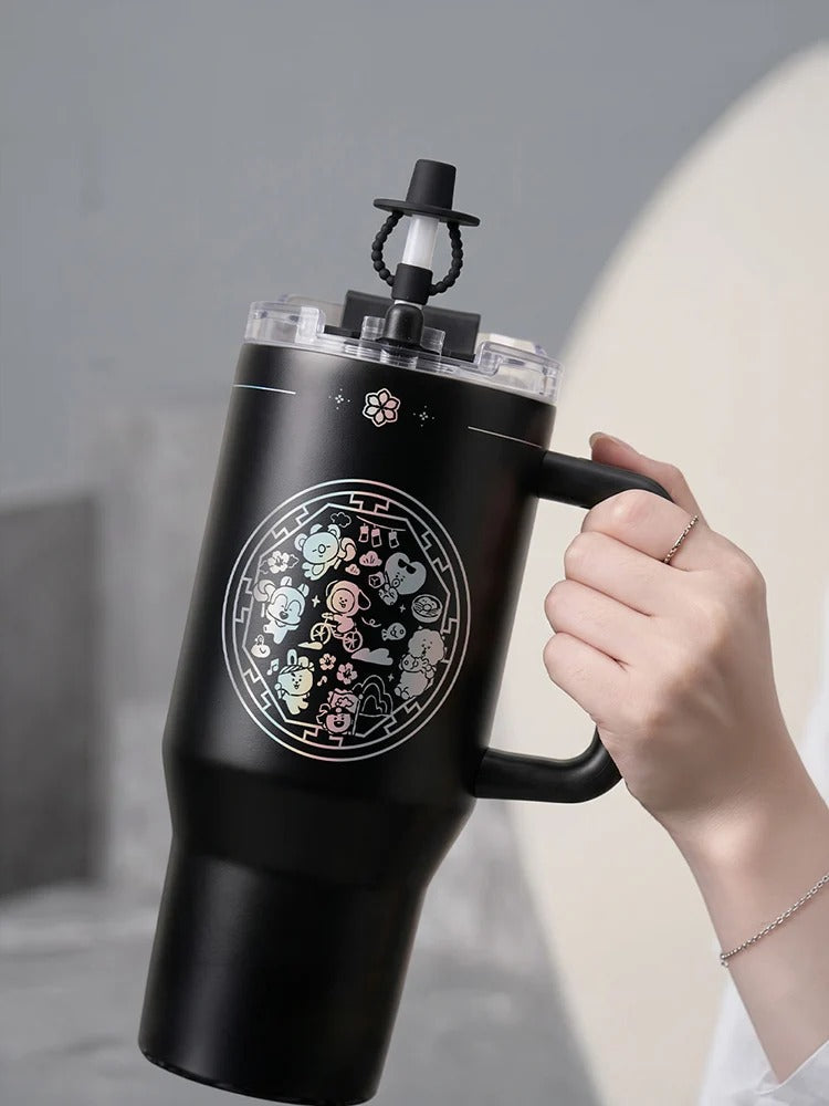 [BTS] BT21 Hologram Tumbler 900ml