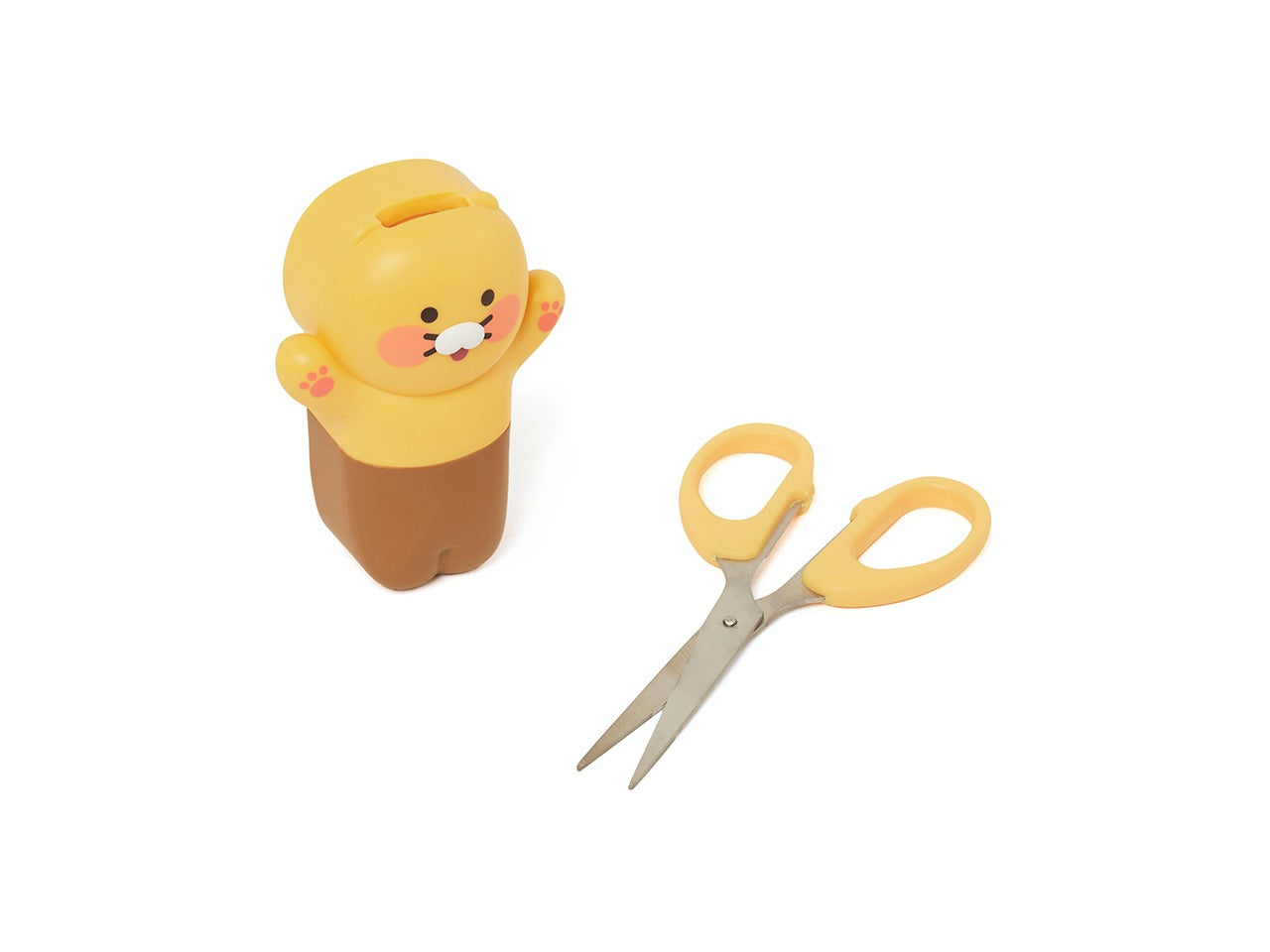 [KAKAO FRIENDS]  Chunsik Scissor Holder with Safety Cap
