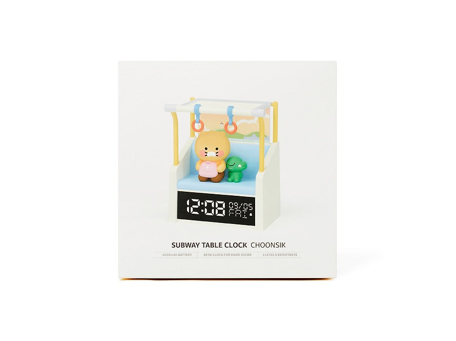 [KAKAO FRIENDS] Chunsik Subway Desk Digital Clock