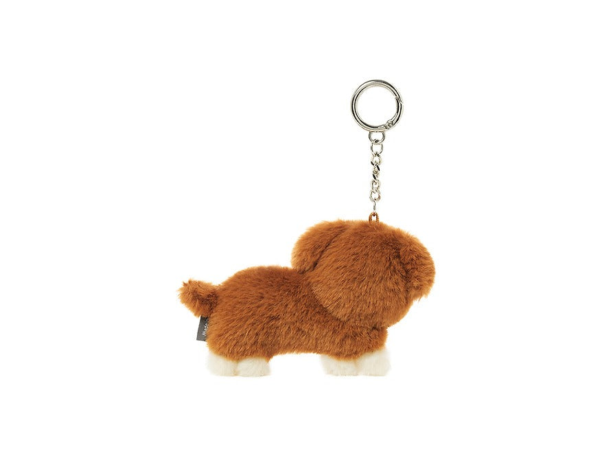 [KAKAO FRIENDS]Chunsik Dachshund Plush Keyring