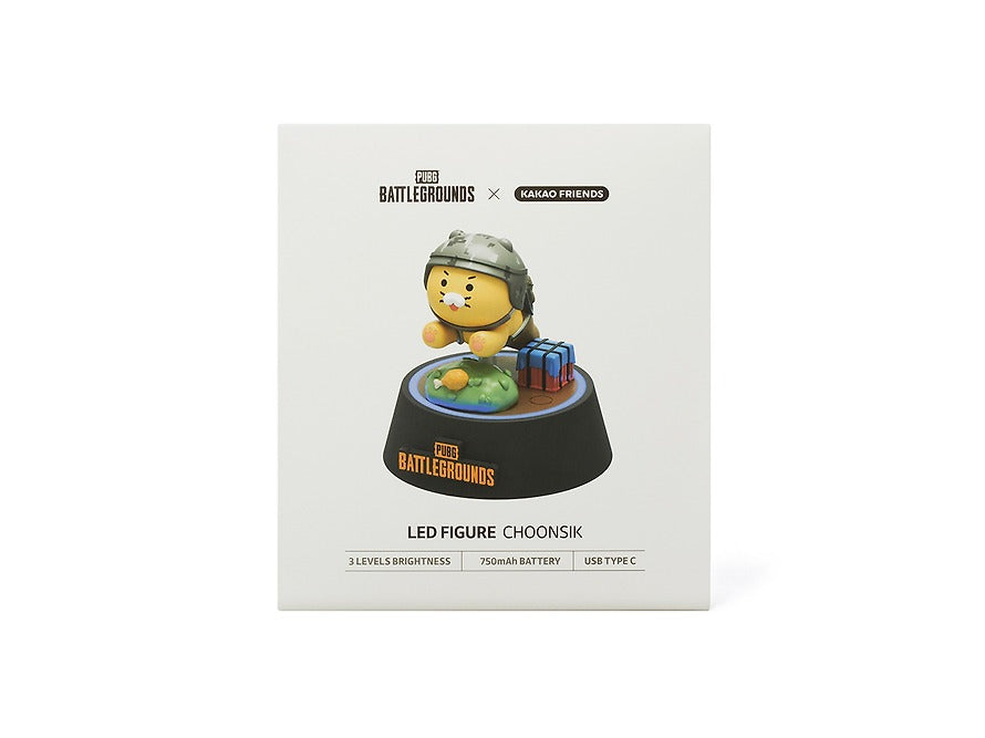 [KAKAO FRIENDS]PUBG x KAKAO FRIENDS Chunsik LED Figure
