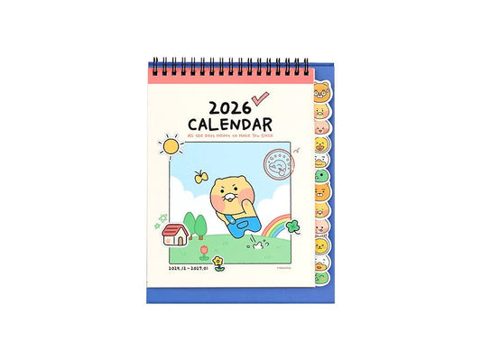 [KAKAO FRIENDS] Every Day 2026 Index Desk Calendar