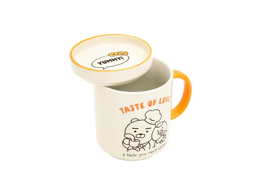 [KAKAO FRIENDS]Ryan and Choonsik Dessert Lid Mug