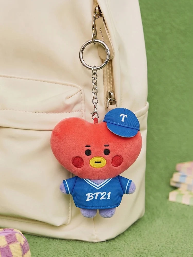 [BTS]BT21 Baseball Finger Doll Keyring
