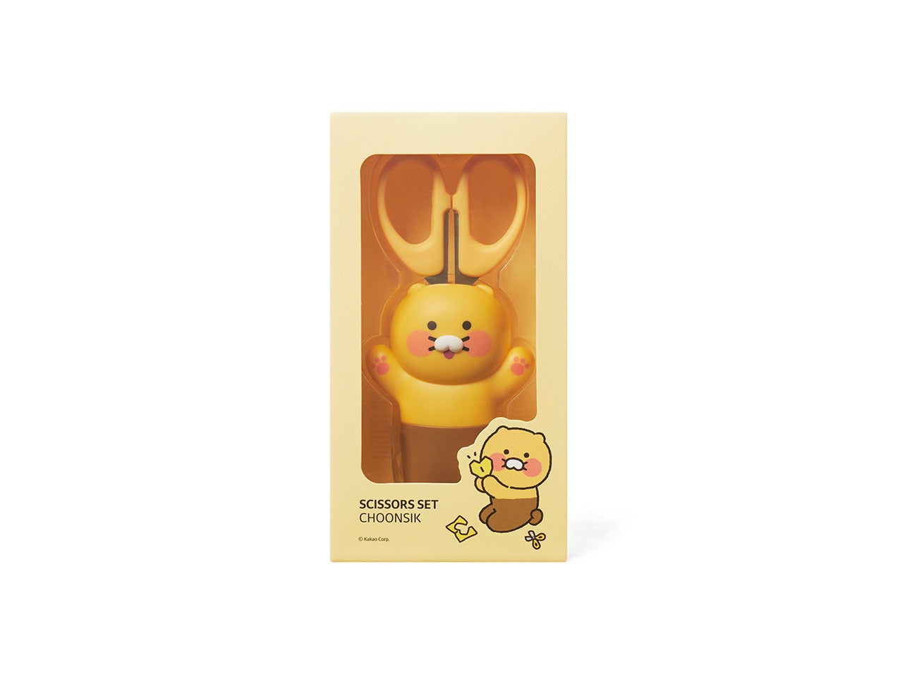 [KAKAO FRIENDS]  Chunsik Scissor Holder with Safety Cap