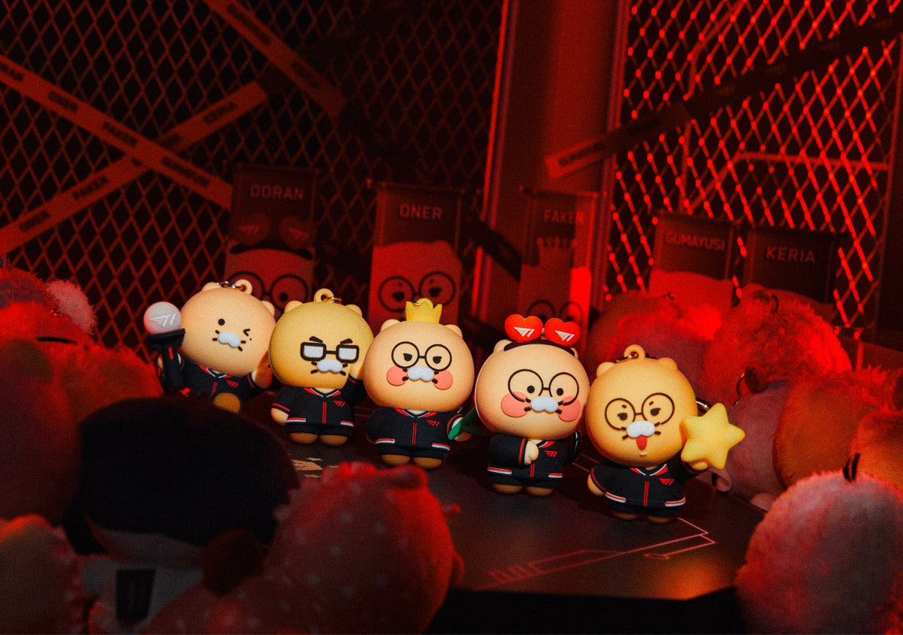 [KAKAO FRIENDS] X T1 LED Keyring Doll SET