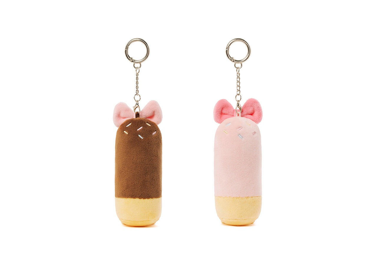 [KAKAO FRIENDS]Pepero Day Couple Keyring Set (Chunsik & Apeach) + Bonus Pepero 2P