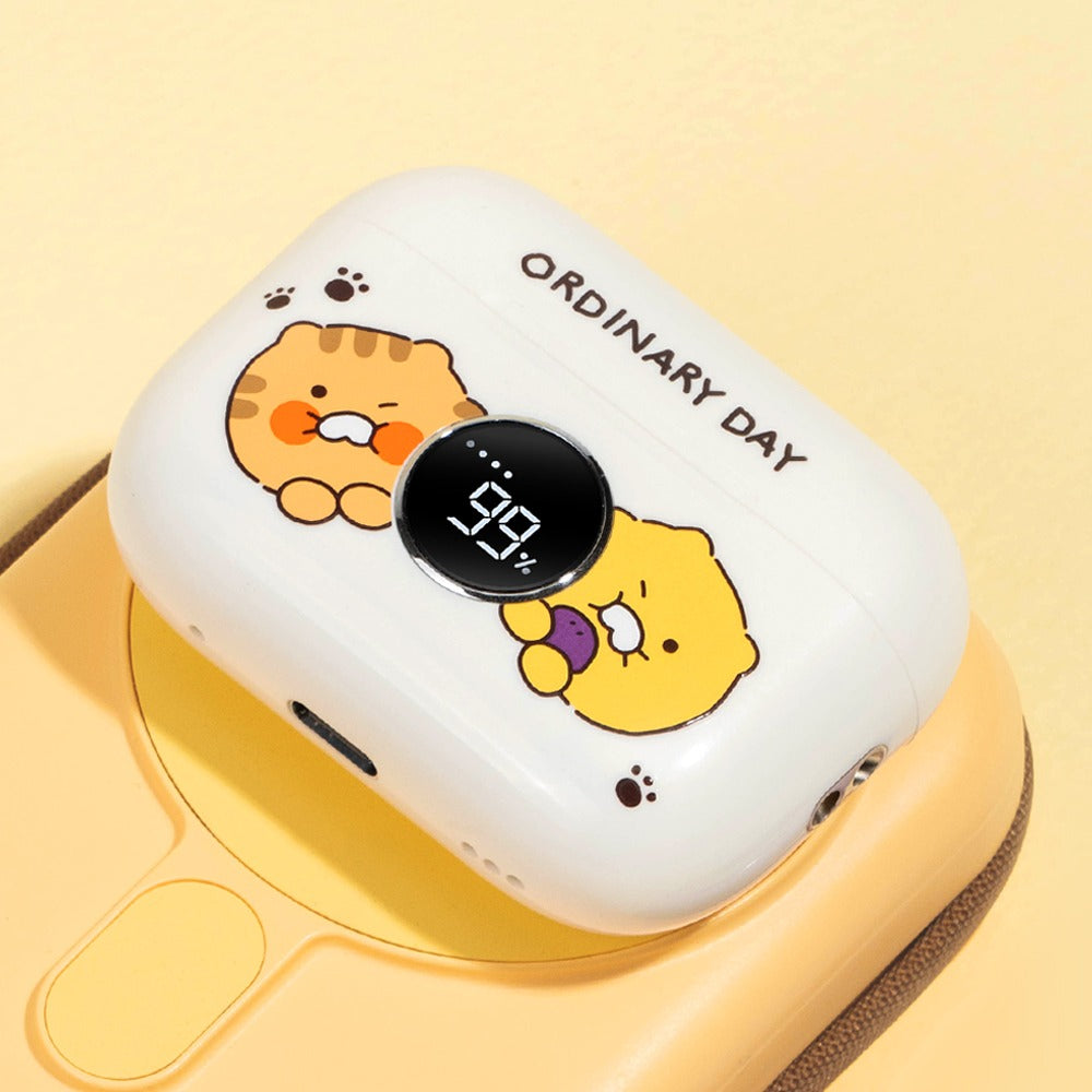 [KAKAO FRIENDS]Kakao Friends Choonsik Wireless Bluetooth Earbuds Ordinary Day Earphones