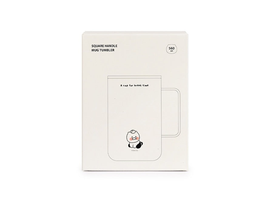 [KAKAO FRIENDS]Chunsik Square Handle Mug Tumbler
